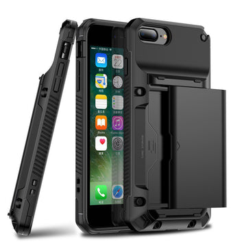 Luxury Shockproof Card Slot Smartphone Case