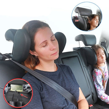 Adjustable Car Seat Headrest Pillow